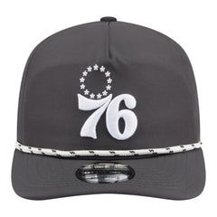 Philadelphia 76ers Tonal Rope 19TWENTY Adjustable Hat - Graphite discount