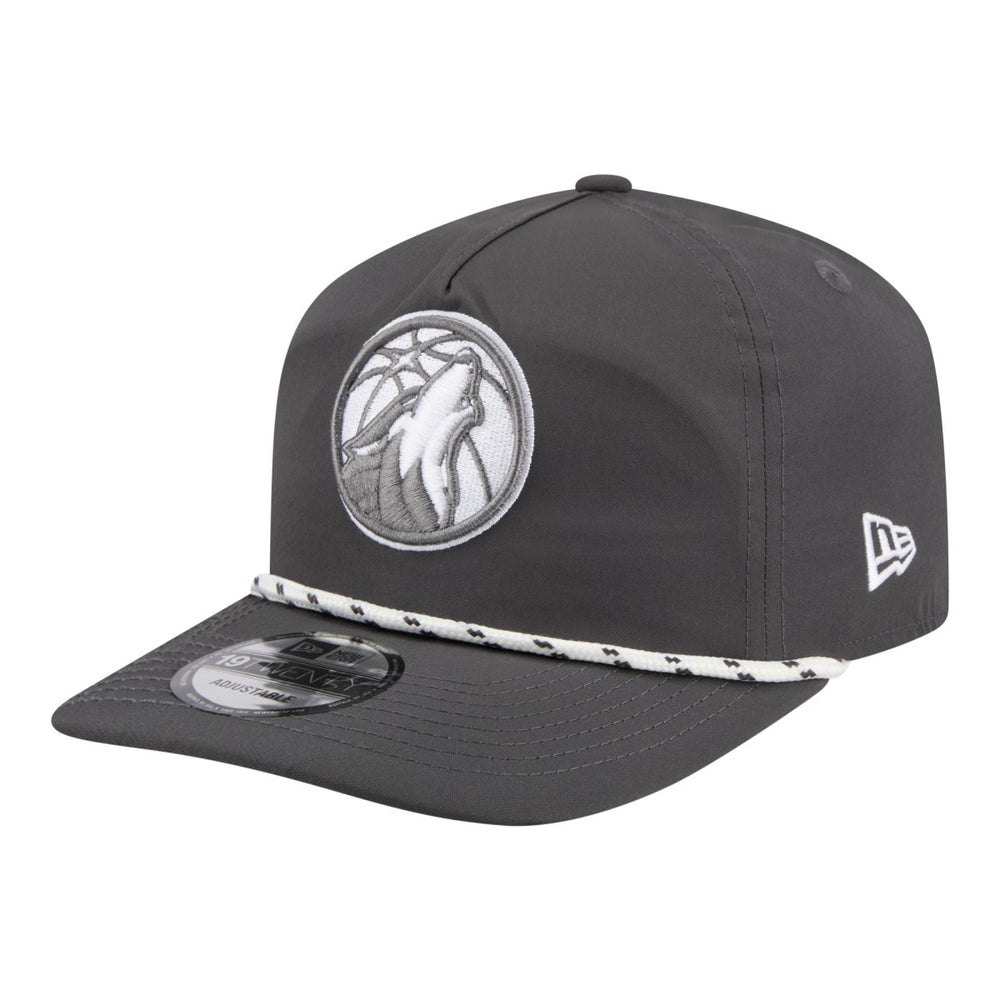 Minnesota Timberwolves Tonal Rope 19TWENTY Adjustable Hat - Graphite for sale
