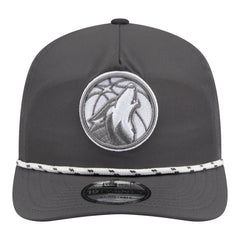 Minnesota Timberwolves Tonal Rope 19TWENTY Adjustable Hat - Graphite for sale