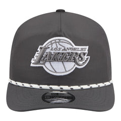 Los Angeles Lakers Tonal Rope 19TWENTY Adjustable Hat - Graphite on sale