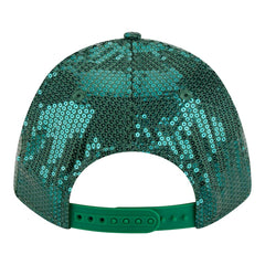 Boston Celtics Women's Sequin M-Crown 9FORTY Adjustable Hat - Kelly Green online