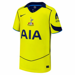 Tottenham Hotspur Youth 2025/26 Third Replica Custom Jersey - Yellow on sale
