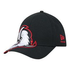 Buffalo Sabres New Era Oversized Logo M-Crown Flex 39THIRTY Hat - Black Hats