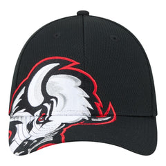 Buffalo Sabres New Era Oversized Logo M-Crown Flex 39THIRTY Hat - Black Hats