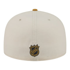 Washington Capitals New Era Colorpack Two-Tone 59FIFTY Fitted Hat - Cream/Tan Hats