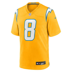 Omarion Hampton Los Angeles Chargers Alternate Charger Power Game Player Jersey - Gold for sale