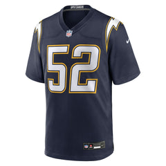 Khalil Mack Los Angeles Chargers Alternate Super Chargers Game Player Jersey - Navy sale