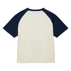 Atlanta Braves Women's Boyfriend Raglan T-Shirt Cream