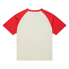 Boston Red Sox Women's Boyfriend Raglan T-Shirt Cream