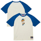 Chicago Cubs Women's Boyfriend Raglan T-Shirt Cream