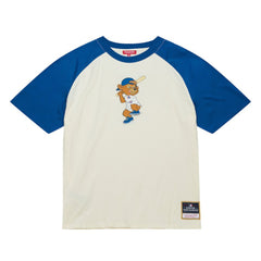 Chicago Cubs Women's Boyfriend Raglan T-Shirt Cream