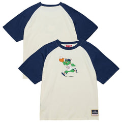 Houston Astros Women's Boyfriend Raglan T-Shirt Cream