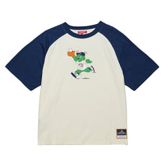 Houston Astros Women's Boyfriend Raglan T-Shirt Cream