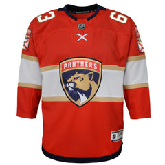 Brad Marchand Florida Panthers Outerstuff Youth Premier Player Jersey - Red Jerseys
