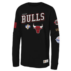 Chicago Bulls Youth Hardwood Classics Training Camp Long Sleeve T-Shirt sale - Black shop