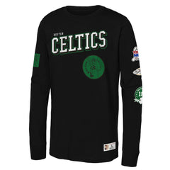 Boston Celtics Youth Hardwood Classics Training Camp Long Sleeve T-Shirt - Black shop