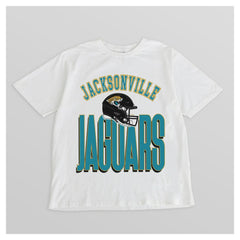 Jacksonville Jaguars Gameday Couture Women's Oversized Classic Fierce Focus T-Shirt - White online