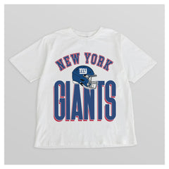 New York Giants Gameday Couture Women's Oversized Classic Fierce Focus T-Shirt - White outlet