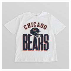 Chicago Bears Gameday Couture Women's Oversized Classic Fierce Focus T-Shirt - White cheap