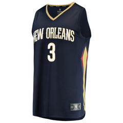 Jordan Poole New Orleans Pelicans Youth Fast Break Replica Jersey - Navy - Icon Edition on sale