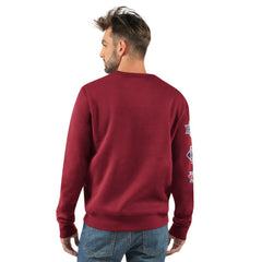 Washington Commanders Starter Fight On Knit Crewneck Sweatshirt - Burgundy online