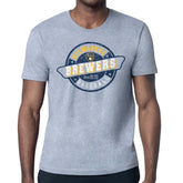 Milwaukee Brewers Starter Route 66 Team Logo T-Shirt Heather Gray