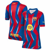 Barcelona Youth 2025/26 Fourth Replica Jersey - Blue sale