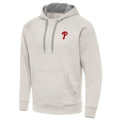 Philadelphia Phillies Antigua Victory Pullover Hoodie Cream