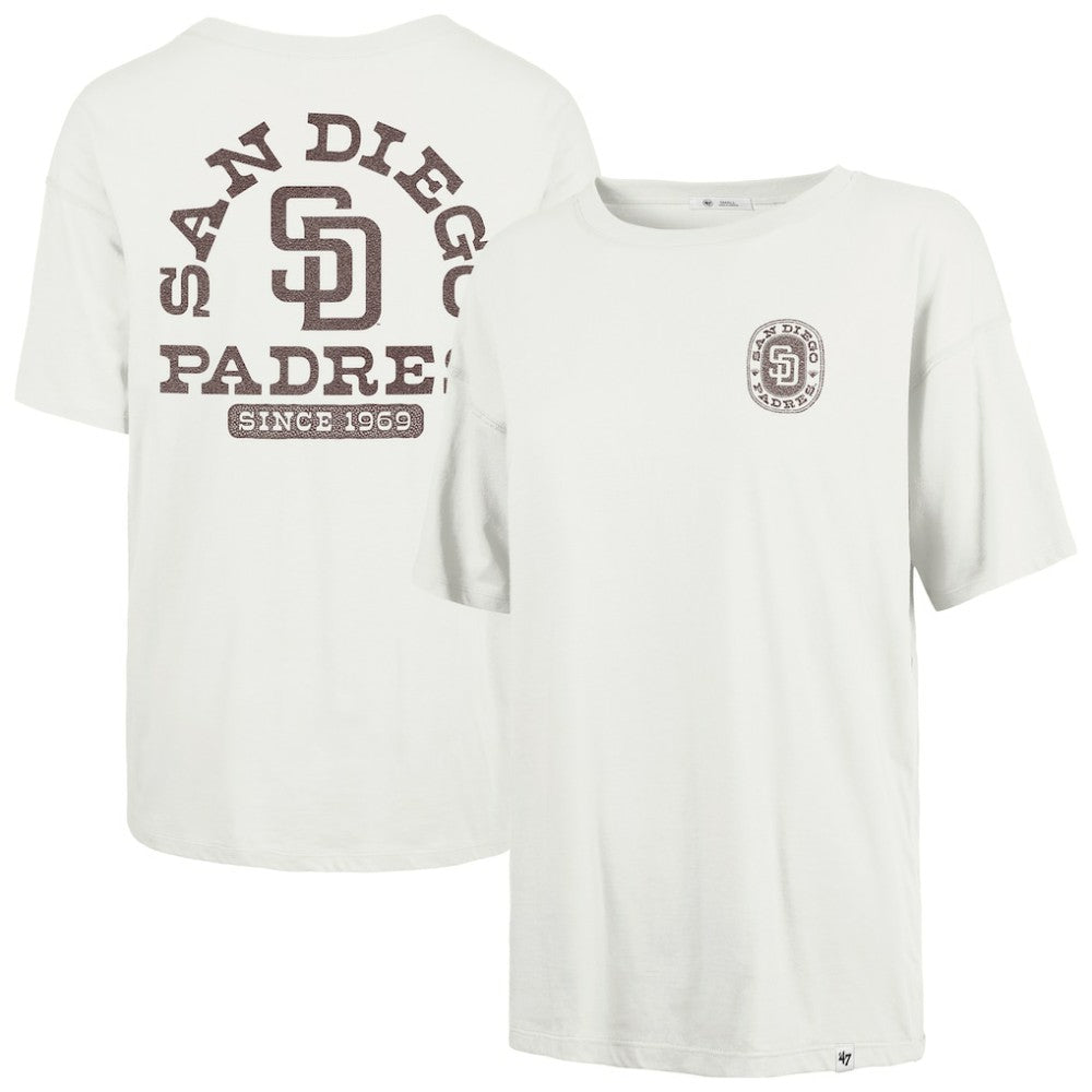 San Diego Padres Women's Back Canyon Sadie T-Shirt Natural