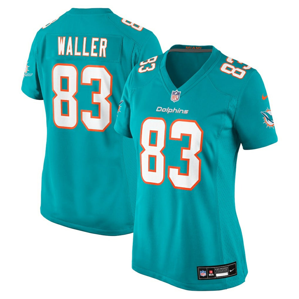 Darren Waller Miami Dolphins Women's Team Game Jersey - Aqua outlet