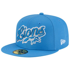 Detroit Lions New Era Born x Raised 59FIFTY Fitted Hat - Blue for sale