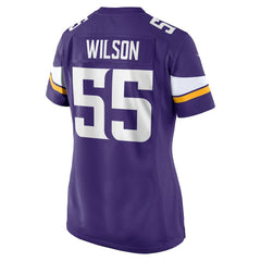 Eric Wilson Minnesota Vikings Women's Team Game Jersey - Purple discount