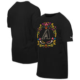 Arizona Diamondbacks Día de los Muertos T-Shirt Black