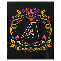 Arizona Diamondbacks Día de los Muertos T-Shirt Black