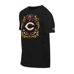 Cincinnati Reds Día de los Muertos T-Shirt Black