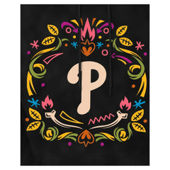 Philadelphia Phillies Día de los Muertos Brushed Fleece Hoodie Black