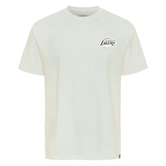 Los Angeles Lakers Sportiqe Unisex Athletic Club Collection Duke Relaxed Fit Premium T-Shirt - Cream on sale