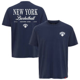 New York Knicks Sportiqe Unisex Athletic Club Collection Duke Relaxed Fit Premium T-Shirt - Blue discount