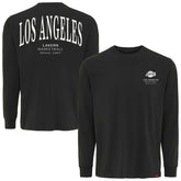 Los Angeles Lakers Sportiqe Unisex Athletic Club Collection Sherwood Relaxed Fit Premium Long-Sleeve T-Shirt - Anthracite outlet