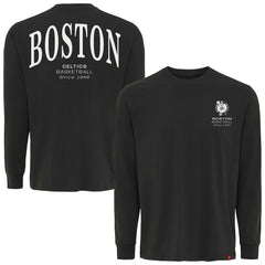 Boston Celtics Sportiqe Unisex Athletic Club Collection Sherwood Relaxed Fit Premium Long-Sleeve T-Shirt - Anthracite cheap
