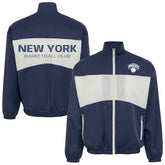 New York Knicks Sportiqe Unisex Athletic Club Collection Senna Premium Lightweight Full-Zip Jacket - Blue online