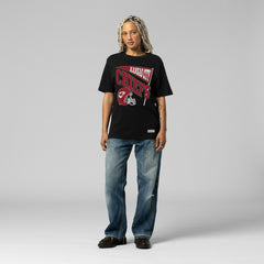 Kansas City Chiefs Women's Team Dynamic Boyfriend T-Shirt - Black online