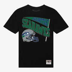 Seattle Seahawks Women's Team Dynamic Boyfriend T-Shirt - Black cheap