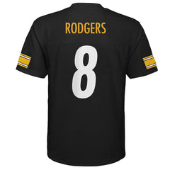 Aaron Rodgers Pittsburgh Steelers Outerstuff Preschool Replica Player Jersey - Black for sale