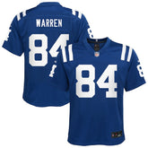 Tyler Warren Indianapolis Colts Youth Team Game Jersey - Royal for sale
