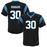 Chuba Hubbard Carolina Panthers Youth Team Game Jersey - Black on sale
