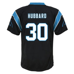 Chuba Hubbard Carolina Panthers Youth Team Game Jersey - Black on sale