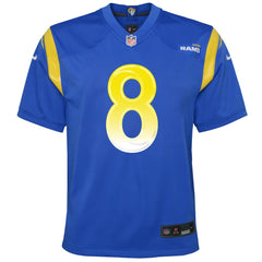 Jared Verse Los Angeles Rams Youth Team Game Jersey - Royal outlet