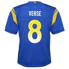 Jared Verse Los Angeles Rams Youth Team Game Jersey - Royal outlet