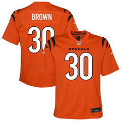 Chase Brown Cincinnati Bengals Youth Youth - Orange online